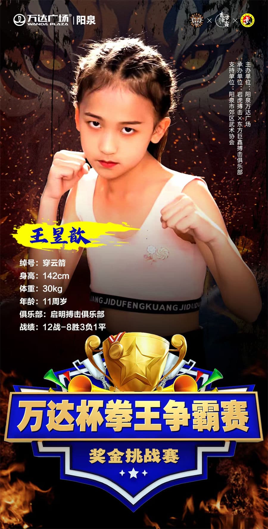 萬達杯拳王爭霸賽女子組